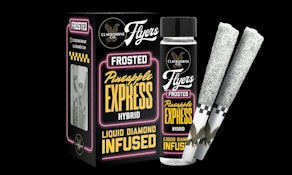 PINEAPPLE EXPRESS FROSTED FLYERS INFUSED PREROLLS 2.5G 5PK