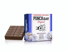 SEA SALT DARK CHOCOLATE BAR 100MG