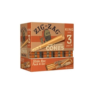 KING SIZE UNBLEACHED CONES