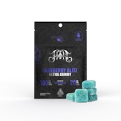 BLUEBERRY BLITZ BLUE DREAM GUMMIES 100MG