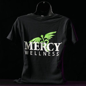 WOMEN T-SHIRT BLACK LARGE
