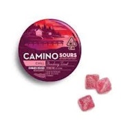 STRAWBERRY SUNSET SOUR GUMMIES 100MG 10/PK