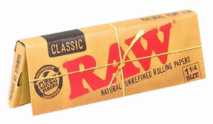 RAW CLASSIC PAPERS 1 1/4 50/PK