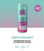 HI-FI SESSIONS HOPPY BALANCE 1:1 CBD SPARKLING WATER 5MG