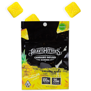 PINEAPPLE PUNCH GUMMIES 100MG