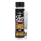 PINEAPPLE EXPRESS FROSTED FLYERS LIQUID DIAMOND INFUSED PREROLLS 1G 2/PK