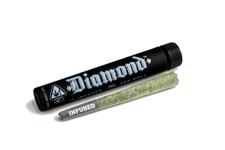 BLUEBERRY FROST DIAMOND INFUSED PREROLL 1G