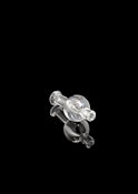 #36 A MINI CARB CAP BUBBLE CLEAR FOR FLAT TOP BANGERS