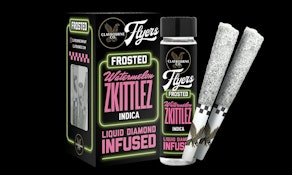 WATERMELON ZKITTLEZ FROSTED FLYERS INFUSED PREROLLS 2.5G 5PK